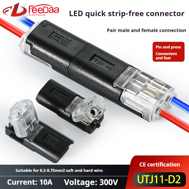 LED, nem lecsupaszított vezetékkapcsoló